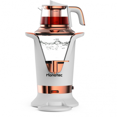 چای ساز 3090 سفید/مسی مونوتک